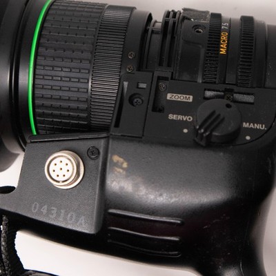 Canon YH13x7.5 KRS Macro TV Zoom Lens 7.5-97.5mm 1:1.4 Broadcast