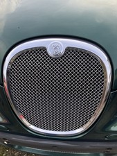 Jaguar S Type Sport Chrome Mesh Grill. Excellent Condition Fits 0454 To 2007.