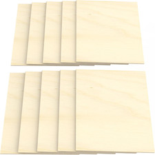 10X A5 Foglio Compensato 8Mm Pannelli Multistrati Di Betulla (148 Mm X 210 Mm) p