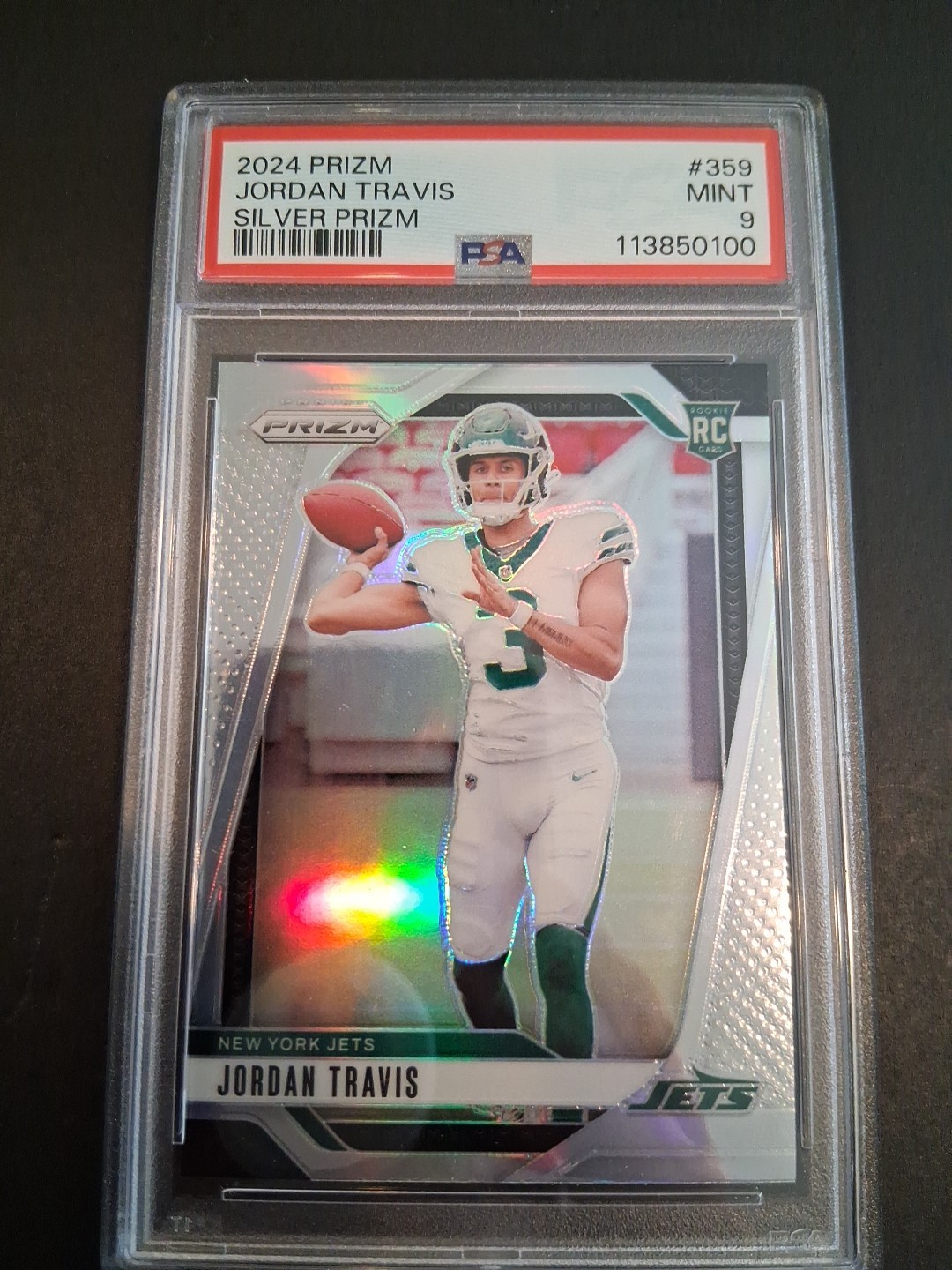 Jordan Travis Panini Prizm #359 Silver