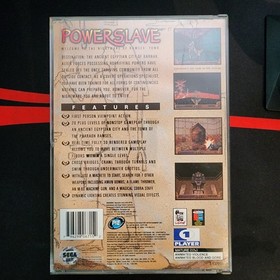 Powerslave Sega Saturn CIB Registration Tested Working