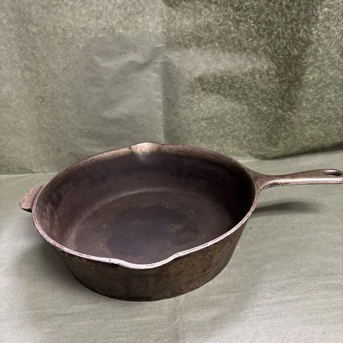 Vintage Wagner Ware #1401 Cast Iron Chicken Fryer Deep Skillet Sidney O USA