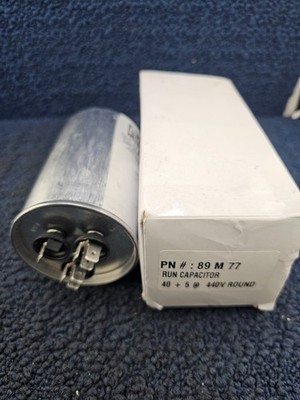 Surephon 89M77: 40+5 MFD 440V +/- 5% Round Run Capacitor