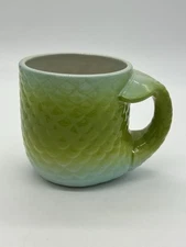Modern Expressions MERMAID TAIL Coffee Tea Mug Green