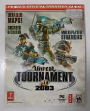 Unreal Tournament 2003 Prima Official Strategy Guide PC Epic 