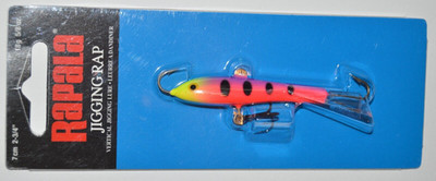 Rapala Jigging Rap Minnow w7 fpn 2.75'' sinking 5/8oz fruit punch P18