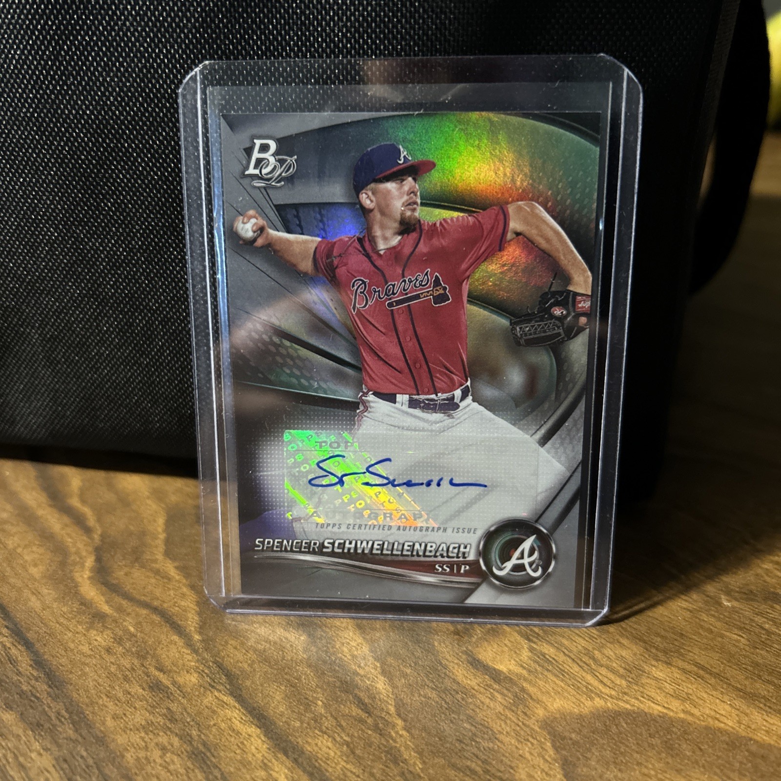 2022 Bowman Platinum - Top Prospects Spencer Schwellenbach #TOP-81 Autographs