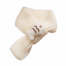 Dog Knitted Sweater ScarfSoft Warm Pet Wear for Winter