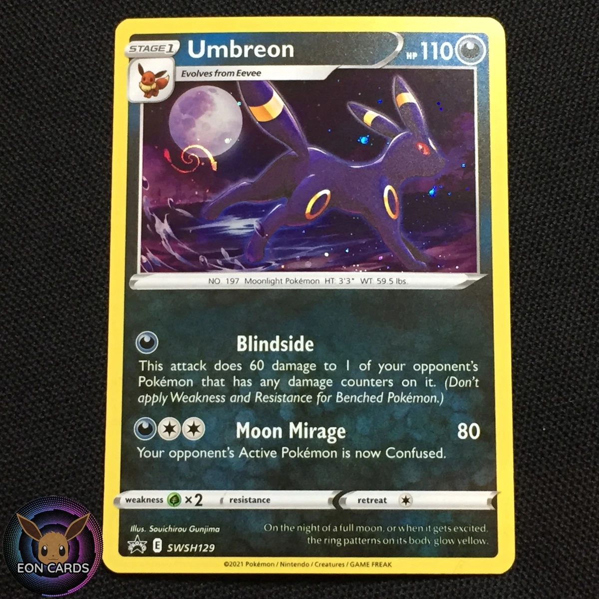 2007 umbreon pokemon card Umbreon Star for sale