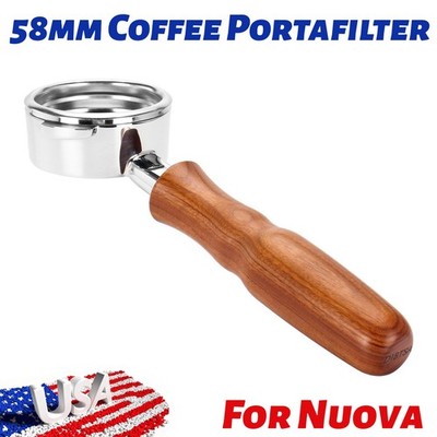58mm Bottomless Portafilter For Nuova Simonelli Coffee Naked Filter Two Ears