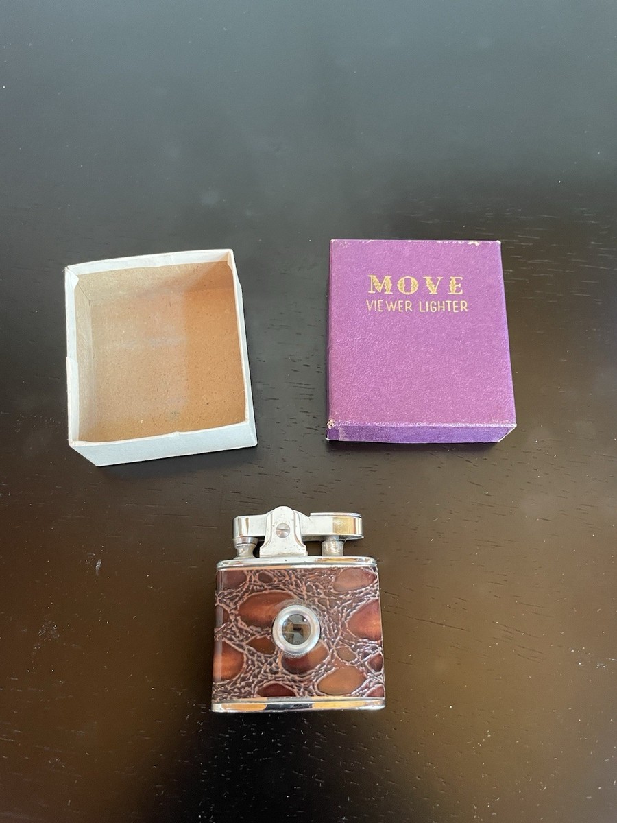 1950's VINTAGE PIN UP PEEP SHOW-Move VIEWER LIGHTER Beamco Master