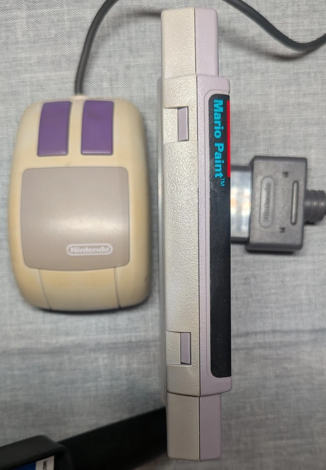 Mario Paint SNES con ratón Foto 3 de 3