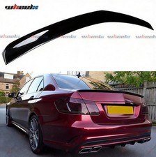 F&uuml;r MERCEDES W212 passendes Spoilerlippe Heckspoiler Lackiert OBSIDIAN SCHWARZ