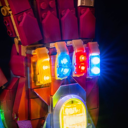 Light My Bricks (LMB) Light kit for LEGO # 76223 Nano Gauntlet NEW MISB - Picture 3 of 8