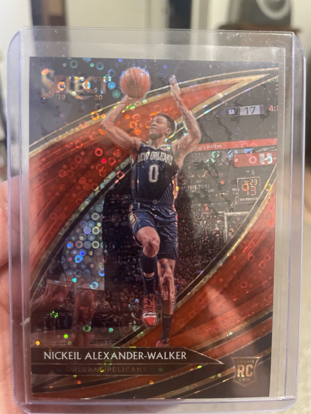 2019-20 Panini Select Courtside Nickeil Alexander-Walker #263 Red Disco /49 (RC)