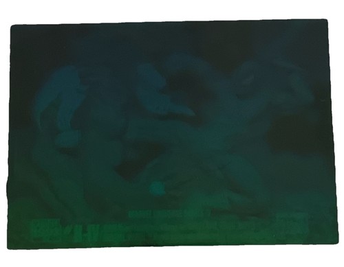 1993 MARVEL UNIVERSE Series 4 SPIDERMAN VENOM 3D HOLOGRAM Insert CARD H-IV BONUS