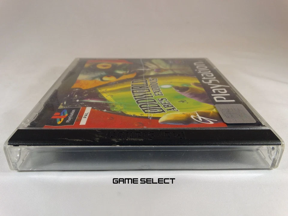 Oddworld Abe's Exoddus PS1 PAL Italiano Completo CIB 2 CD Black Label SLES-01504, foto 3 di 5