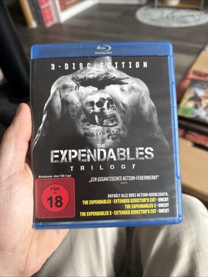 The Expendables - Trilogie - Blu Ray - Uncut - FSK 18