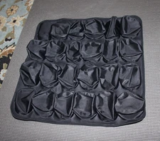 Sondur Adults' Supportive Inflatable Travel Cushion  Black  UNTESTED no pump new