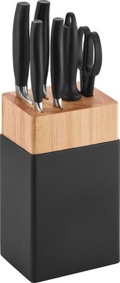 33821357 ZWILLING Messerblock ***** FIVE STAR (8tlg), Messerblock mit 4 Messern