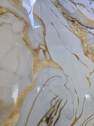 3D New Panel Golden Marble Wallpaper for Feature Walls, Bathroom, Kitchen, Etc. - Picture 4 of 24