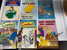 (6) Asst. Komiksy Simpsonowie. Świetny stan. 
