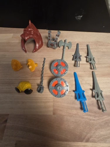 Vintage Motu He-Man Masters Of The Universe Accessories Weapons Lot Original