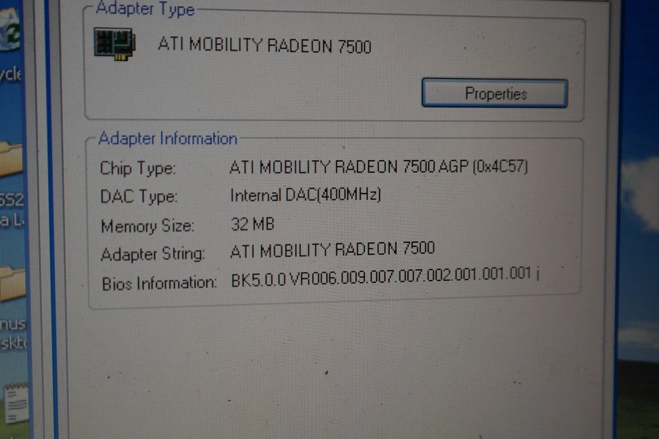IBM ThinkPad Laptop 2374 Pentium M 1595 Radeon 7500 1GB 14.1" Windows XP COA - Image 4 of 4