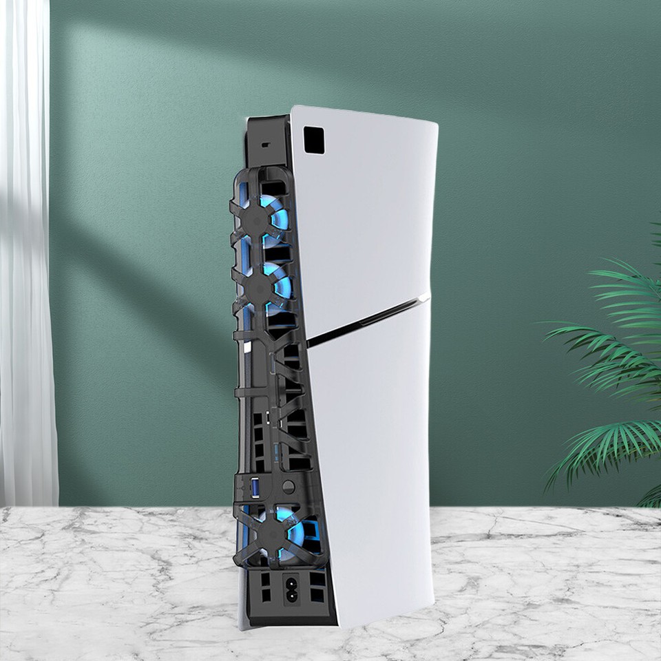 Cooling Fan 1100 RPM Cooler Fans Cooling Game Accessories for PS5 Slim