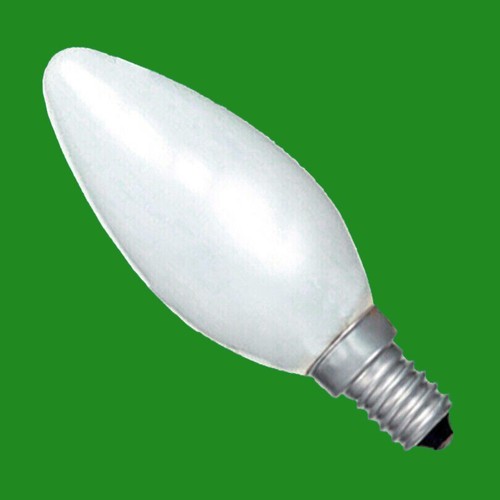 4x Opal Candle Dimmable Standard Light Bulbs 25W 40W 60W BC ES SBC SES Lamps - Picture 4 of 5