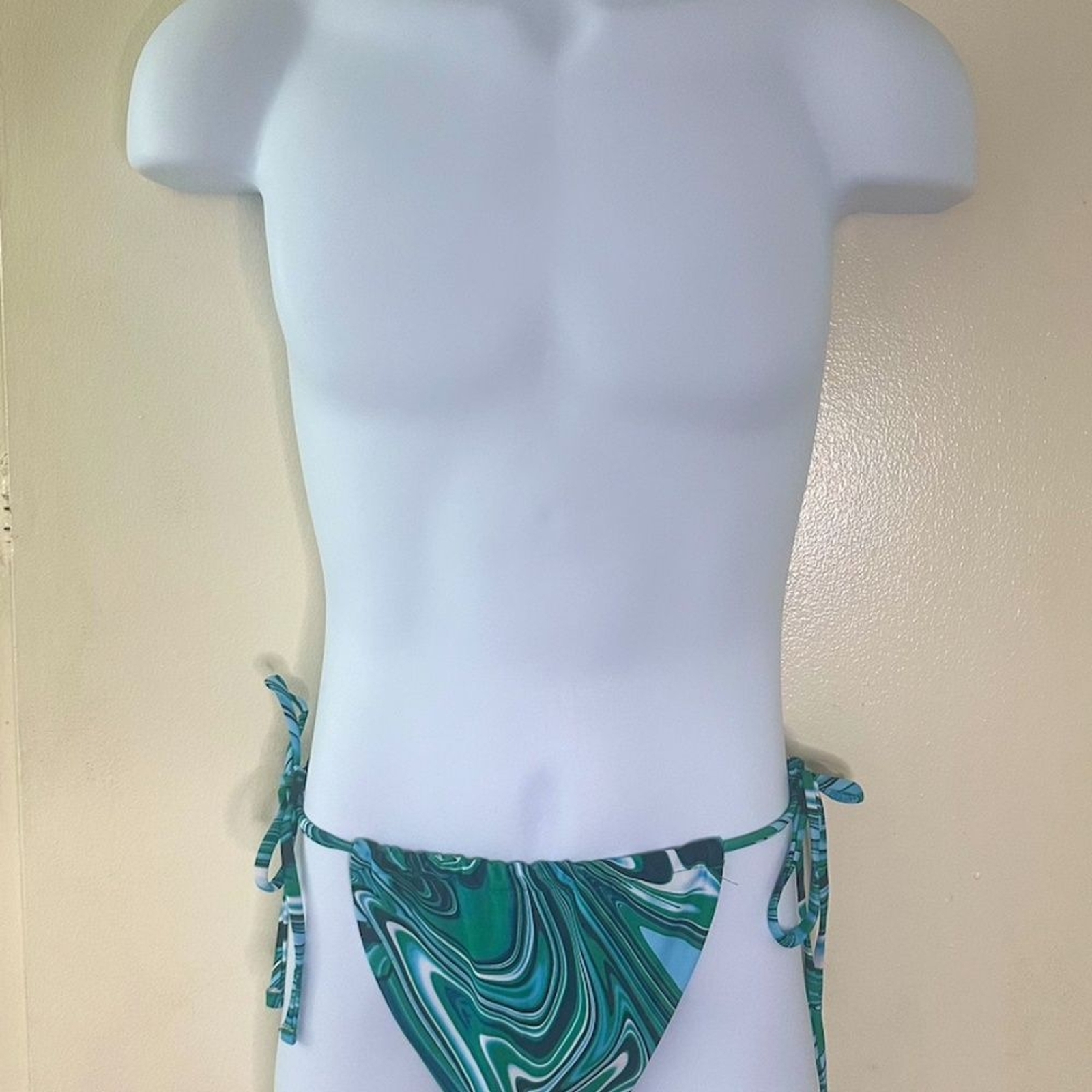 Multi-Colored Side - Tie Bikini Bottom - image 1