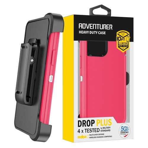 Adventurer Heavy Duty Case Belt Clip Rugged Cover For Apple iPhone 11 PRO - Picture 42 of 77