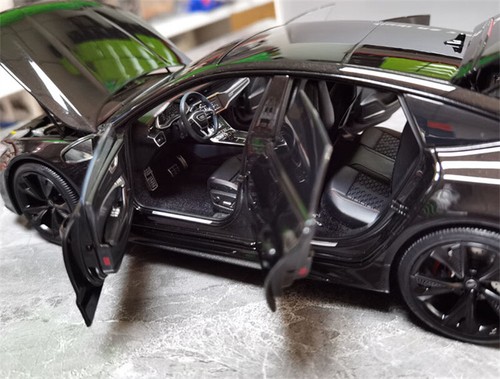 para KengFai PARA Audi 2021 para RS7 C8 # Sportback negro 1:18 modelo preconstruido - Imagen 8 de 10