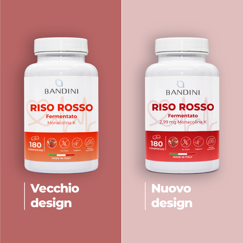 Bandini® RISO ROSSO FERMENTATO 180 Compresse Vegane (3 mesi) - Monacolina K - Foto 4 di 7