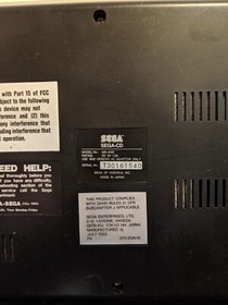 Sega Genesis Sega CD Combo Console UNTESTED AS IS FOR PARTS