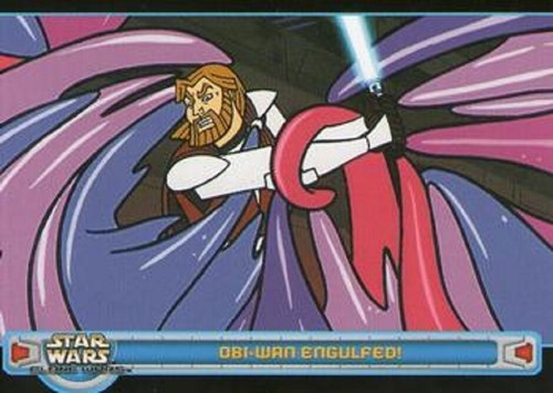 STAR WARS CLONE WARS ANIMATED CARDS 1 TO 90 BASE / BASIC CARDS BY TOPPS - Picture 82 of 109