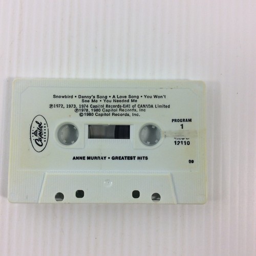 Anne Murray Greatest Hits Music Cassette Tape - Picture 12 of 12