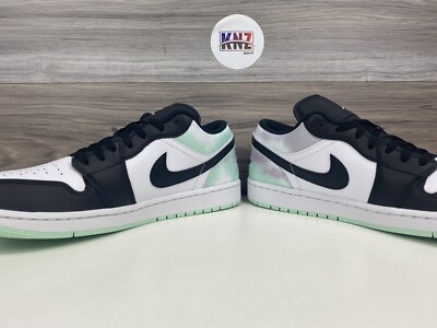 Nike Air Jordan 1 LOW SE Tie-Dye Mint Foam White Black