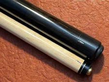 Schon Pool Cue Black Widow Grey Stained. With Schon Shaft.