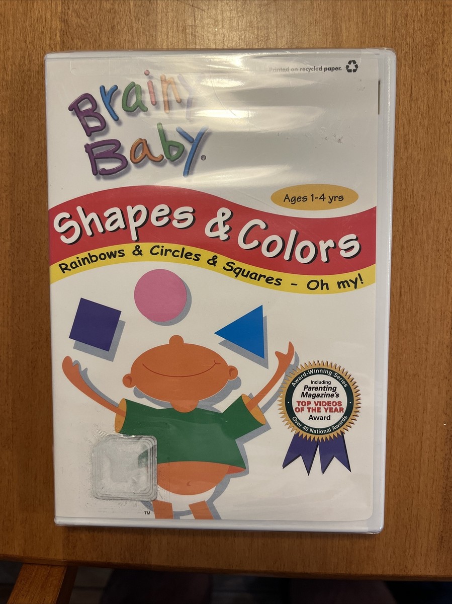Brainy Baby Shapes & Colors DVD: Rainbows, Circles and