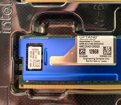 未開封 Intel Optane Memory MEMPEK1J064GAXT Intel Optane DC Persistent Server Memory NVDIMM 512GB DDR4