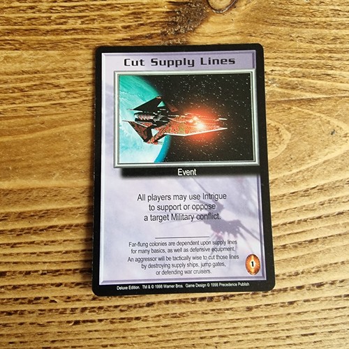 Deluxe Edition (A-M) - Babylon 5 CCG Card Singles - 1998 - Various - Picture 17 of 40