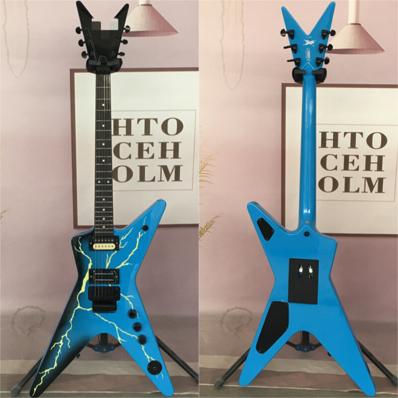 Factory Blue Lightning Bolt Graphic From Hell Electric