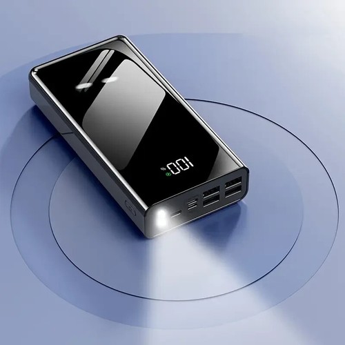 Banque d'alimentation mobile grande capacité 50000mAh, charge rapide - Photo 2 sur 7