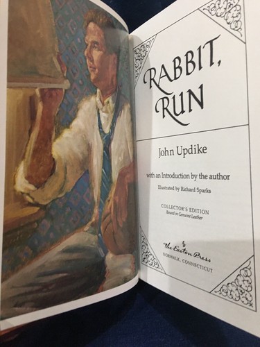 Updike,John. Rabbit Run, COLLECTOR'S EDITION,LEATHER,ILLUS,Easton,1993 - Picture 4 of 6