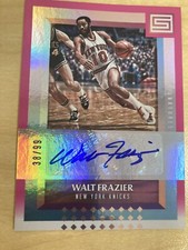 2017 Panini  Legendary Signatures Pink 38/99 Walt Frazier #LS-WFZ Auto HOF