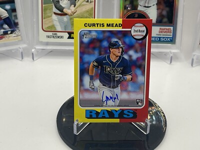 2024 Topps Heritage - Real One Autographs Curtis Mead #ROA-CME Color Reverse