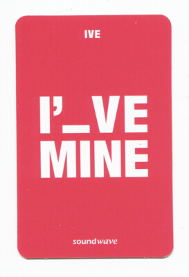 IVE - I'VE MINE 1st EP [SOUNDWAVE] POB LUCKY DRAW EXCLUSIVE