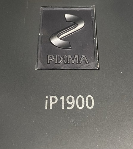 Canon NEW! Pixma iP1900 Inkjet Photo Printer, Black w NEW Ink, Manual/Disc, Box - Picture 6 of 19