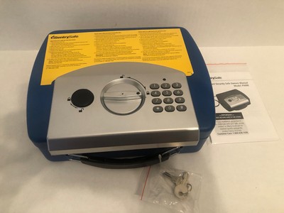 Sentry Safe Small Digital Keypad Lock Box P008E 0.08 Cubic Foot, Blue *READ
